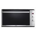 Elba Elio 90cm Gas Oven Stainless Steel With Black Glass Finish