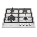 TOTAI STYLE 4 BURNER GAS HOB - STAINLESS STEEL