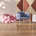 Exotic Designs Abstract Occasional Chair Pink