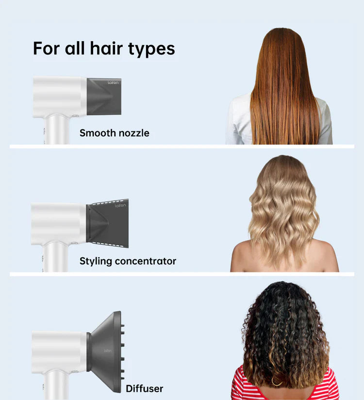 Laifen Swift Special High Speed Hairdryer Pearl White 1HD50-G-EU-WH-004