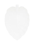 Glacier Isa Leaf Plate 35cm - White