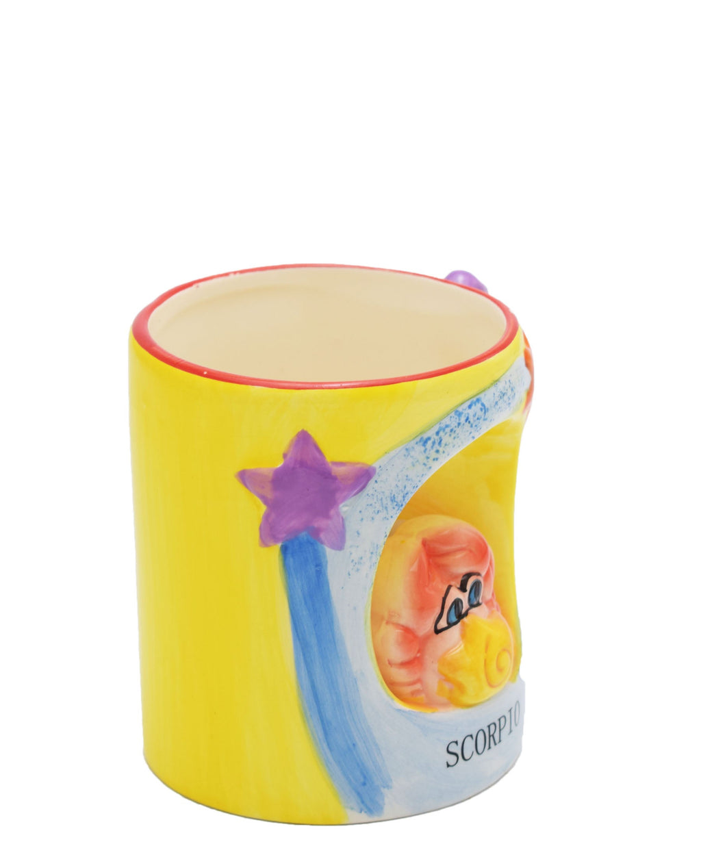 Kitchen Life Star Sign Scorpio Mug 300ML - Yellow