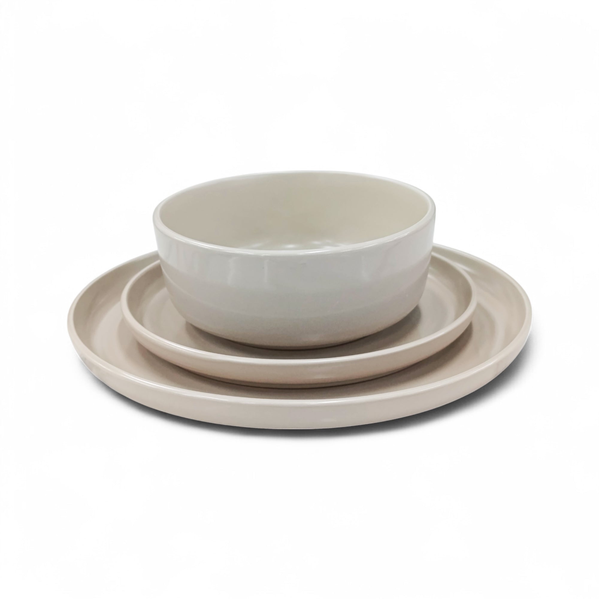 Kitchen Life 12 Piece Dinner Set Beige