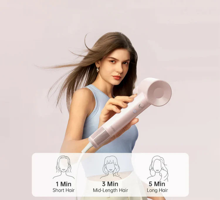 Laifen SE Lite High Performance Hairdryer Glossy Pink 1HD11-S-EU-PK-001