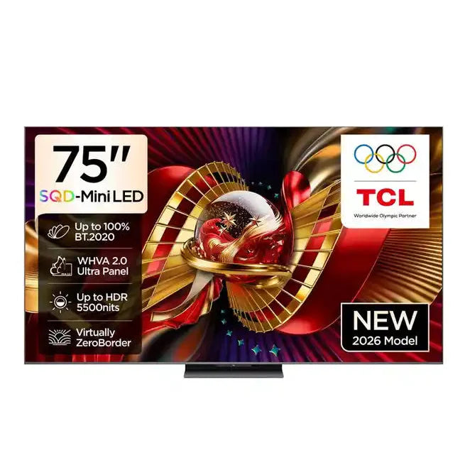 TCL 75-INCH C8L SQD-MINI LED GOOGLE TV 144HZ