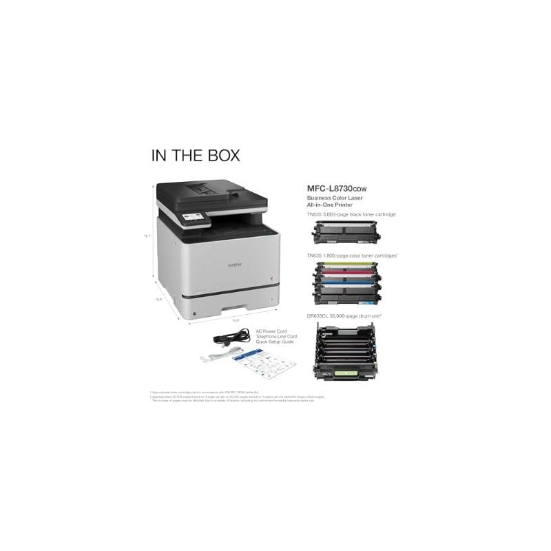 Brother MFC-L8730CDW High Speed Colour Laser Full Duplex