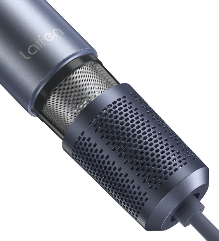 Laifen Swift Special High Speed Hairdryer Silver Blue 1HD50-G-EU-SI-004