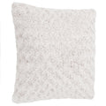 Atmosphera Curly Fur Cushion White