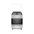 ELBA ESSENTIAL 60CM 4 BURNER GAS STOVE WITH ELECTRIC OVEN - STAINLESS STEEL + FREE TOTAI HEATER
