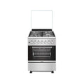ELBA ESSENTIAL 60CM 4 BURNER GAS STOVE WITH GAS OVEN - STAINLESS STEEL + FREE TOTAI HEATER