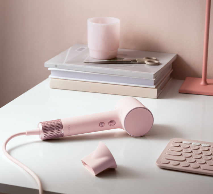 Laifen Mini High Performance Hairdryer Coral Pink 1HD31-S-EU-PK-001