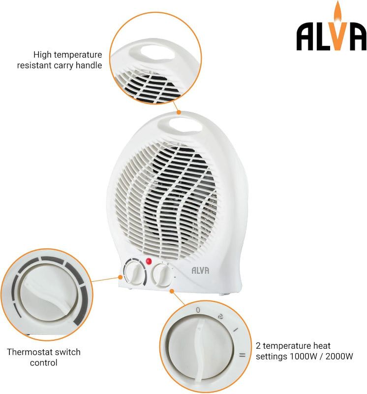 Alva Electric Fan Heater EIH503 2000w
