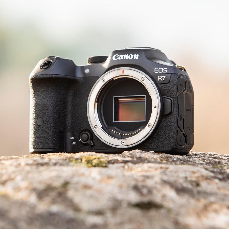 Canon EOS R7 Mirrorless Camera Body + Ef-eos R Eu26
