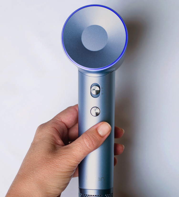 Laifen Swift Special High Speed Hairdryer Silver Blue 1HD50-G-EU-SI-004