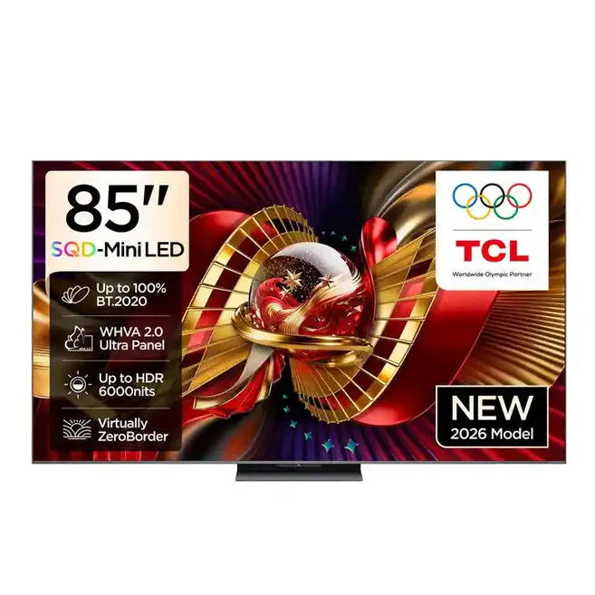 TCL 85-INCH C8L SQD-MINI LED GOOGLE TV 144HZ