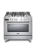 Elba Excellence 90cm 5 Burner Gas Cooker With Electric Oven - Stainless Steel + FREE TOTAI HEATER