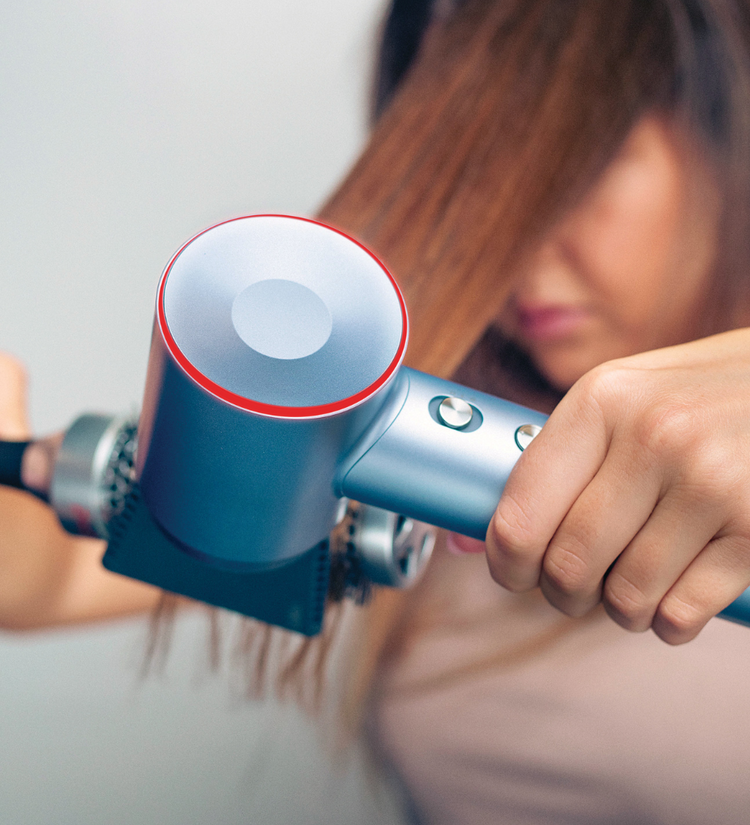 Laifen Swift Special High Speed Hairdryer Silver Blue 1HD50-G-EU-SI-004