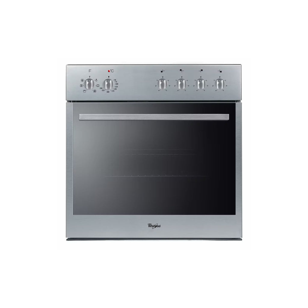Whirlpool 55L Built-In Electric Oven Inox