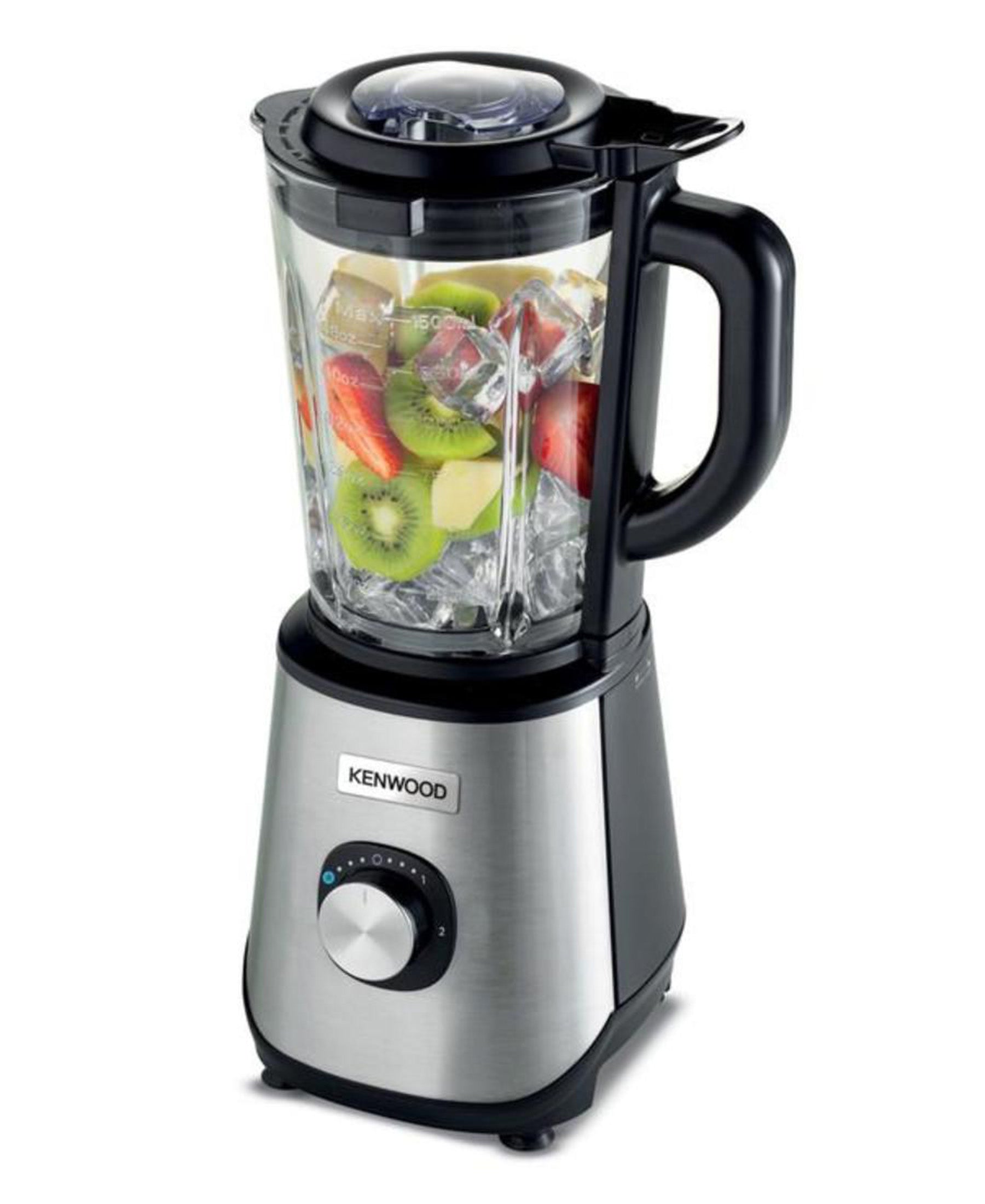 Kenwood 2L Glass Blender + Silver