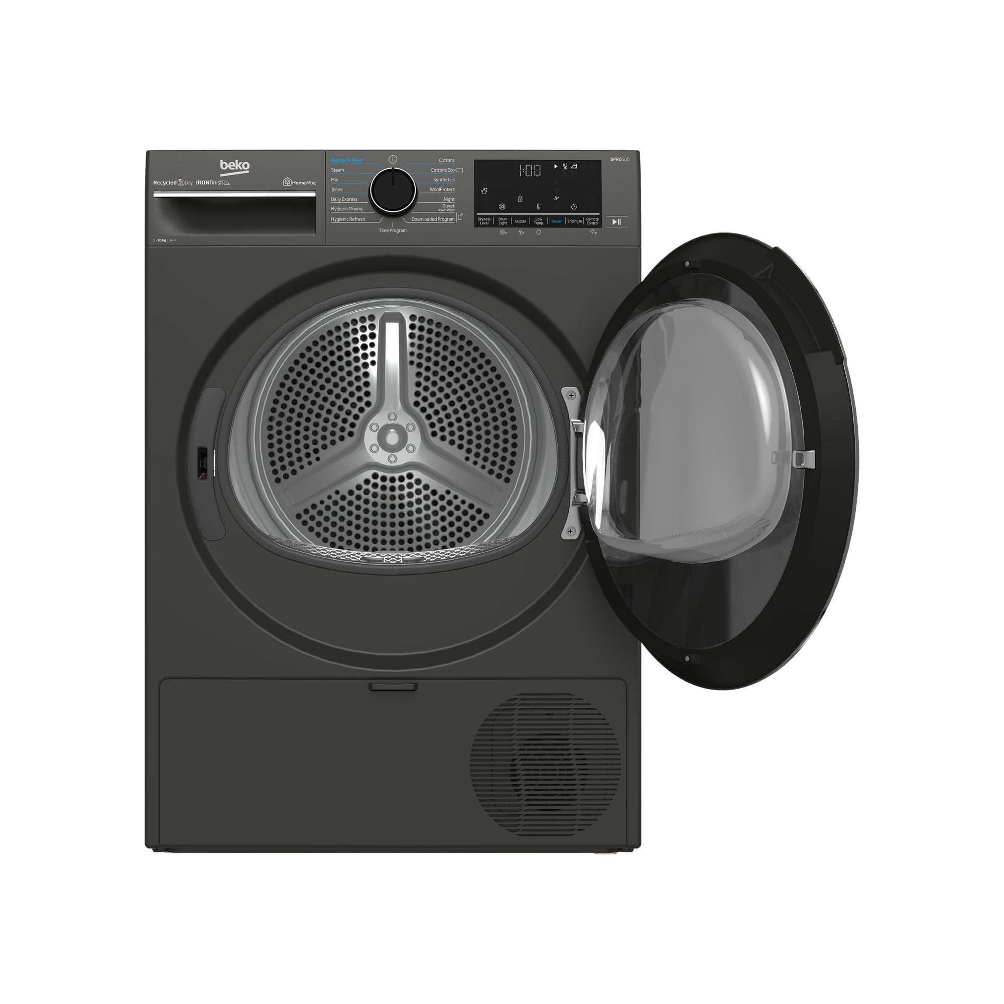 Beko 10kg Heat Pump Tumble Dryer Manhattan Grey