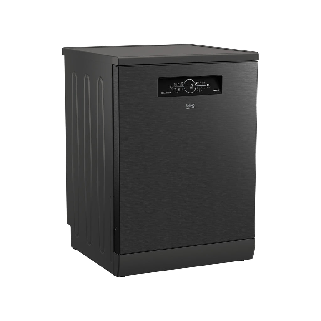Beko 15 Place Setting Dishwasher Dark Inox