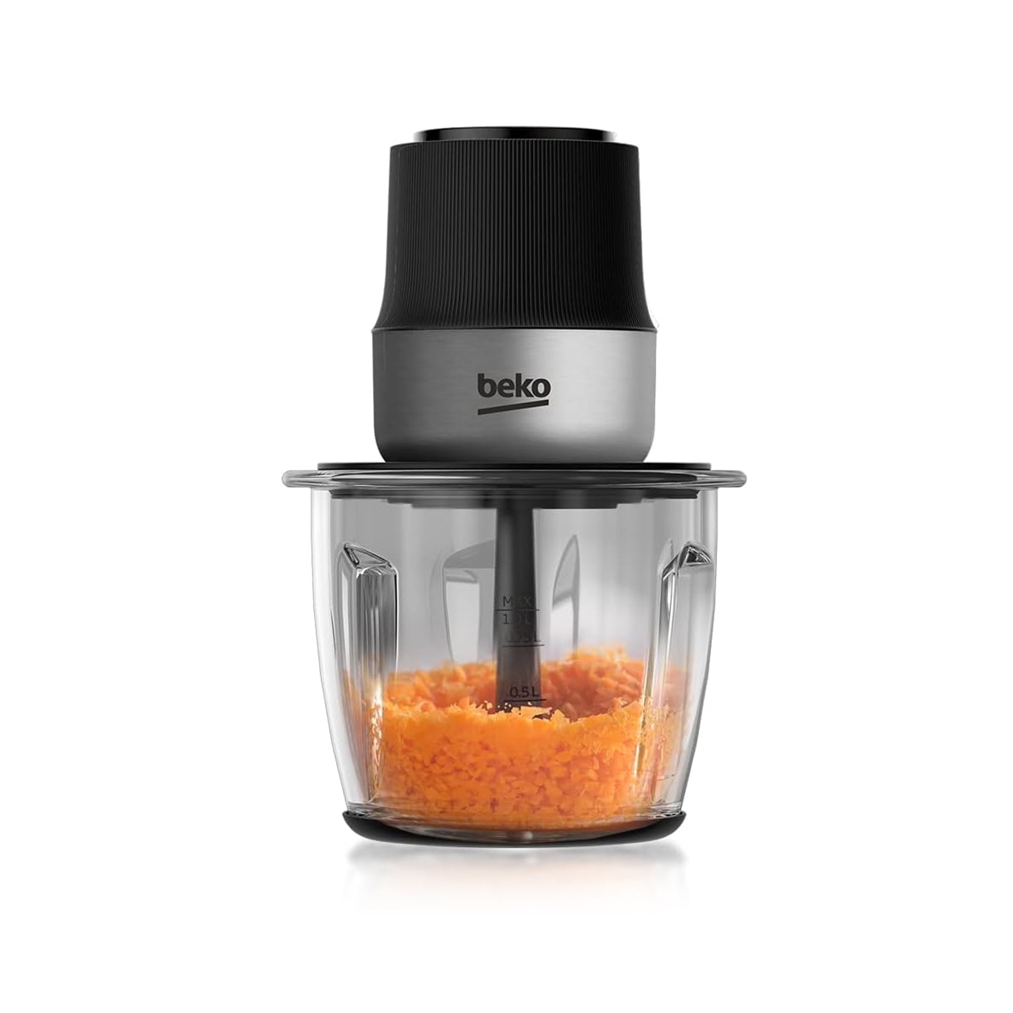Beko Glass Food Chopper Stainless Steel