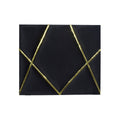 Layana Headboard (Up to Queen) Black & Gold