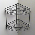 CH 2 Tier Shower Caddy Matte Black