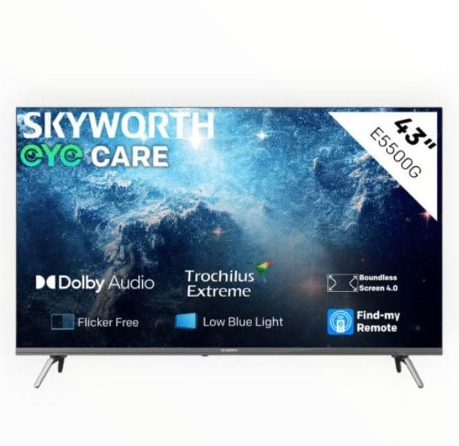 Skyworth 43" FHD Google Smart TV 43E5500G