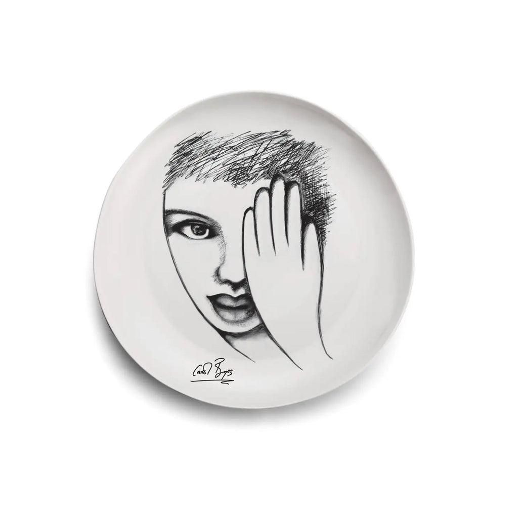 Carrol Boyes 4 Piece Eye for Detail Dinner Plate Set White