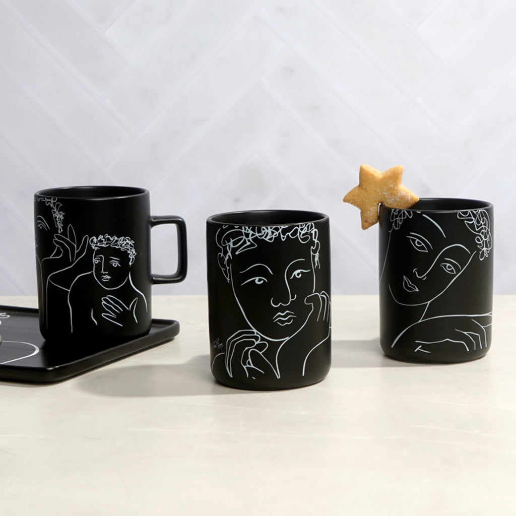Carrol Boyes 375ml Intriguing Mug Black