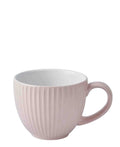 Kitchen Life Ceramic Soup Mug - White & Pink