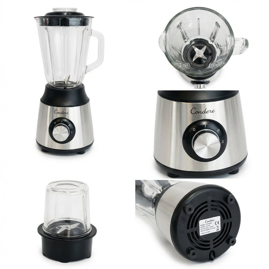 Condere Blender Black & Stainless Steel