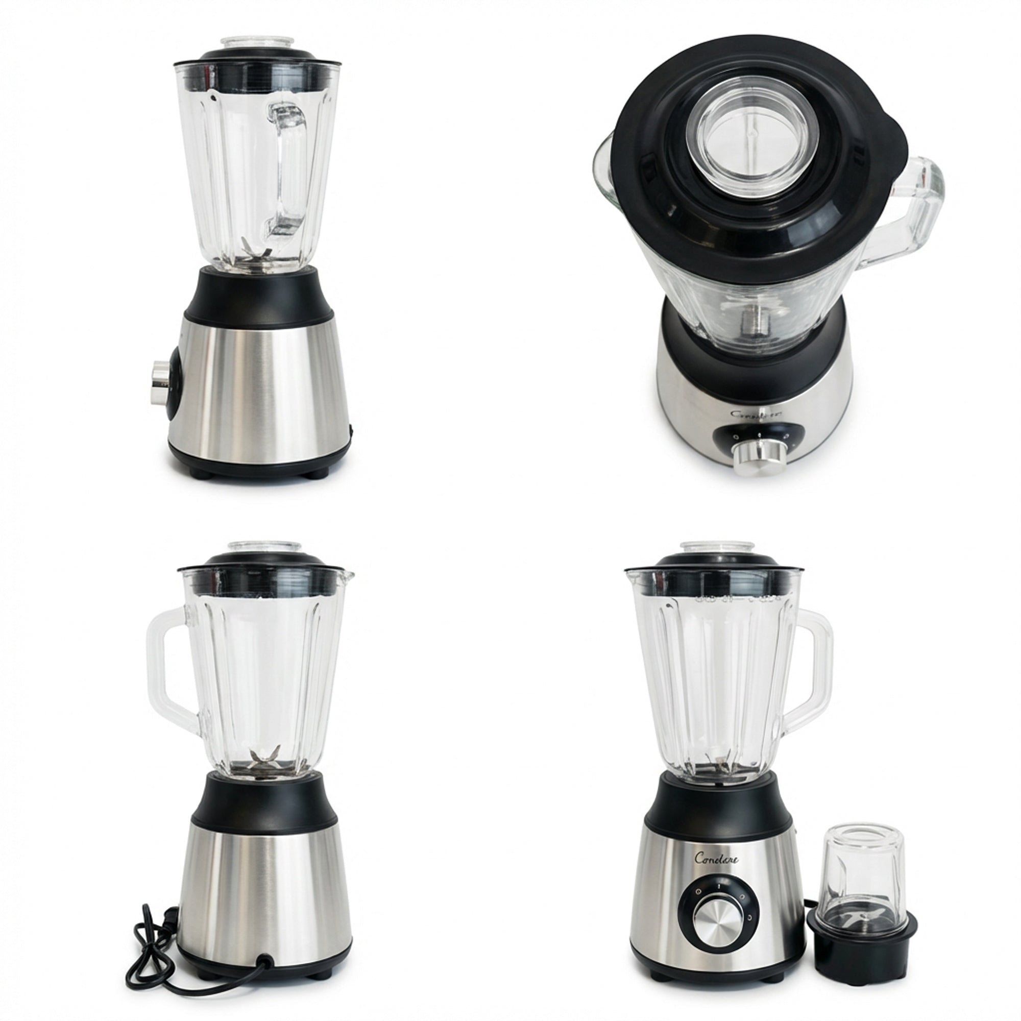 Condere Blender Black & Stainless Steel