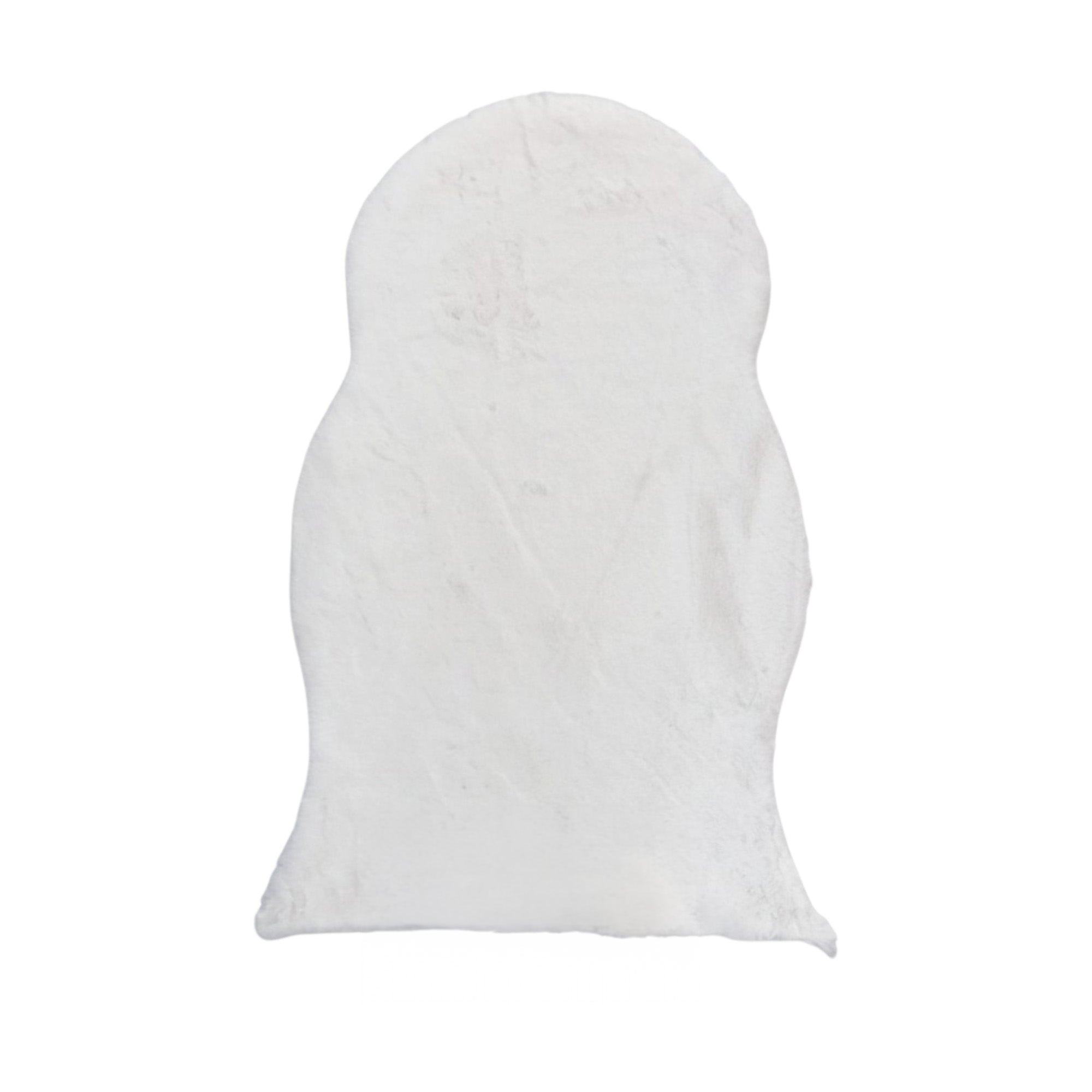 60 x 90cm Soft Bathroom Mat White