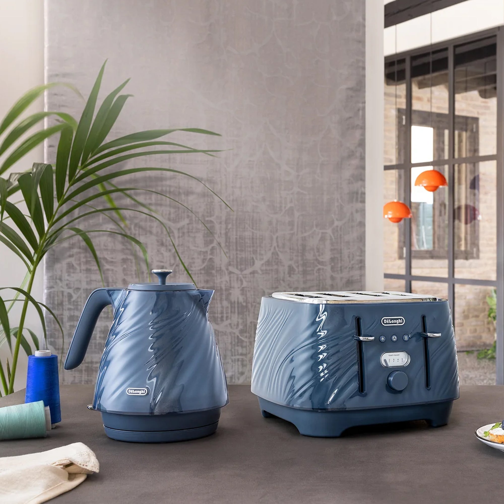 DeLonghi Ballerina Breakfast Pack Silk Blue