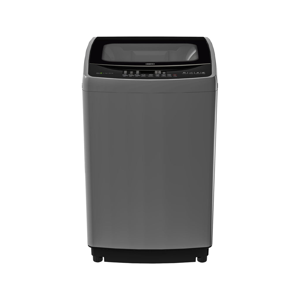 Defy 17KG Top Loader Washing Machine Metallic