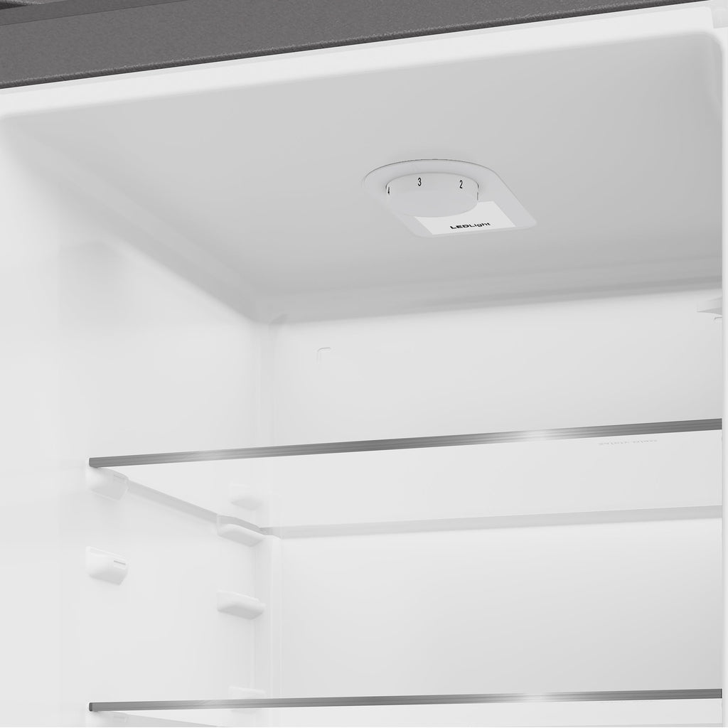 Defy 247L Fridge Freezer Silver