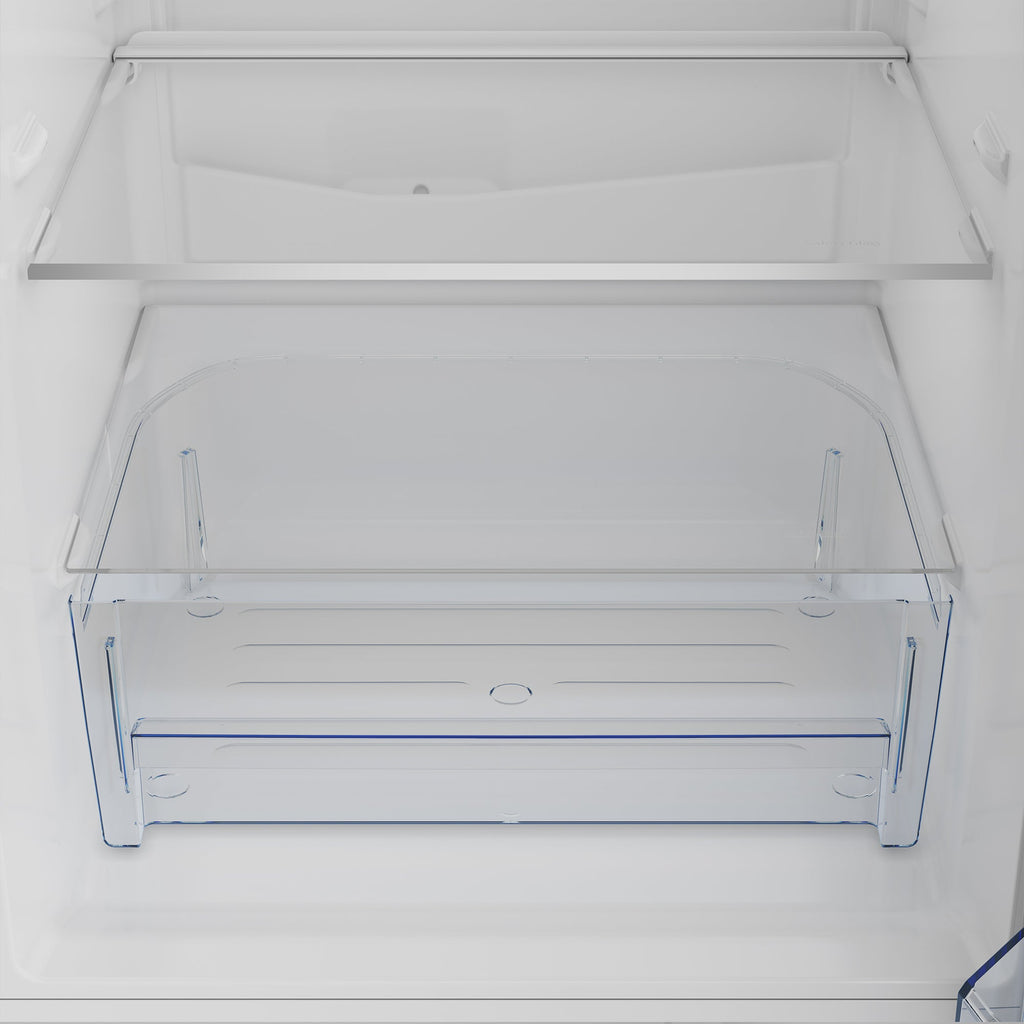 Defy Frost Free Fridge Freezer with Water Dispenser Metallic
