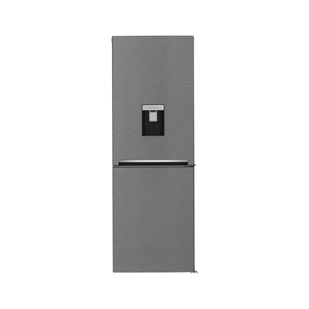 Defy Frost Free Fridge Freezer with Water Dispenser Metallic