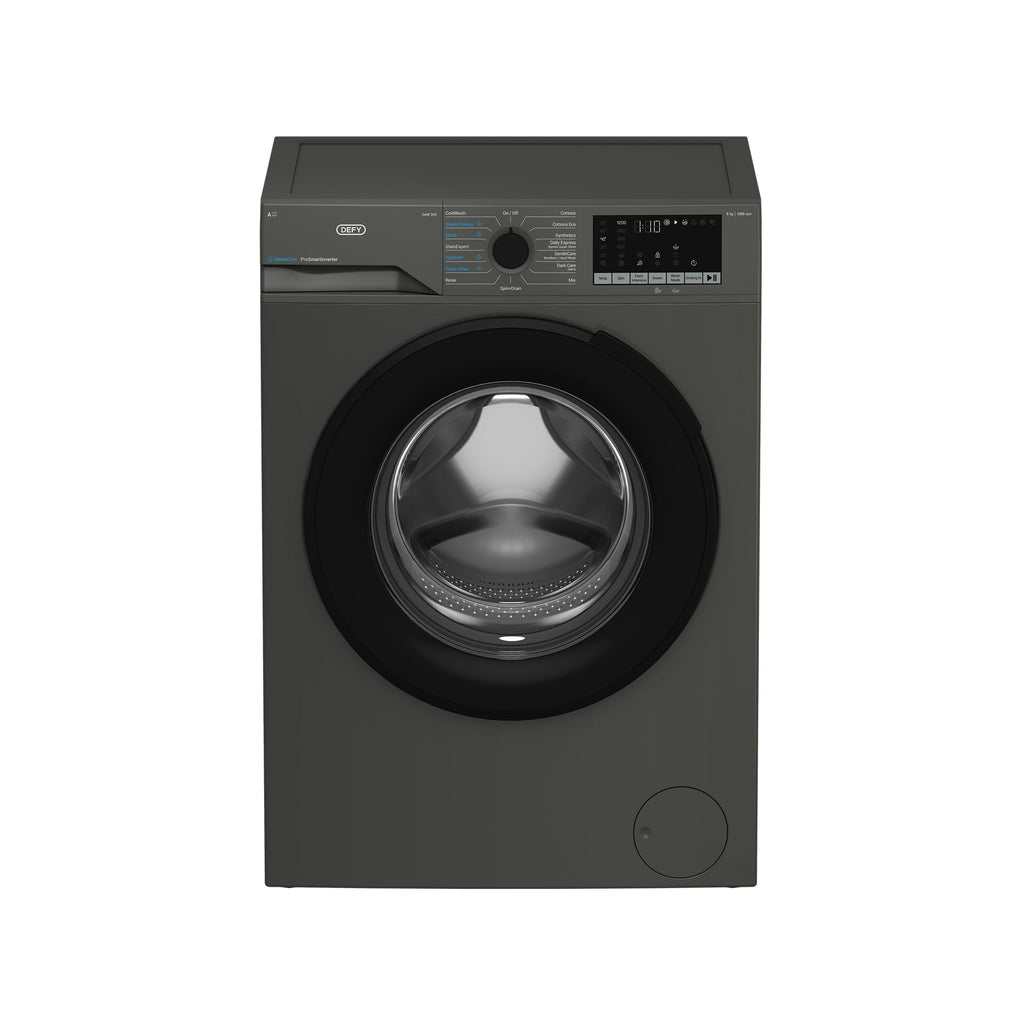 Defy 9kg Front Loader Washing Machine Manhattan Grey