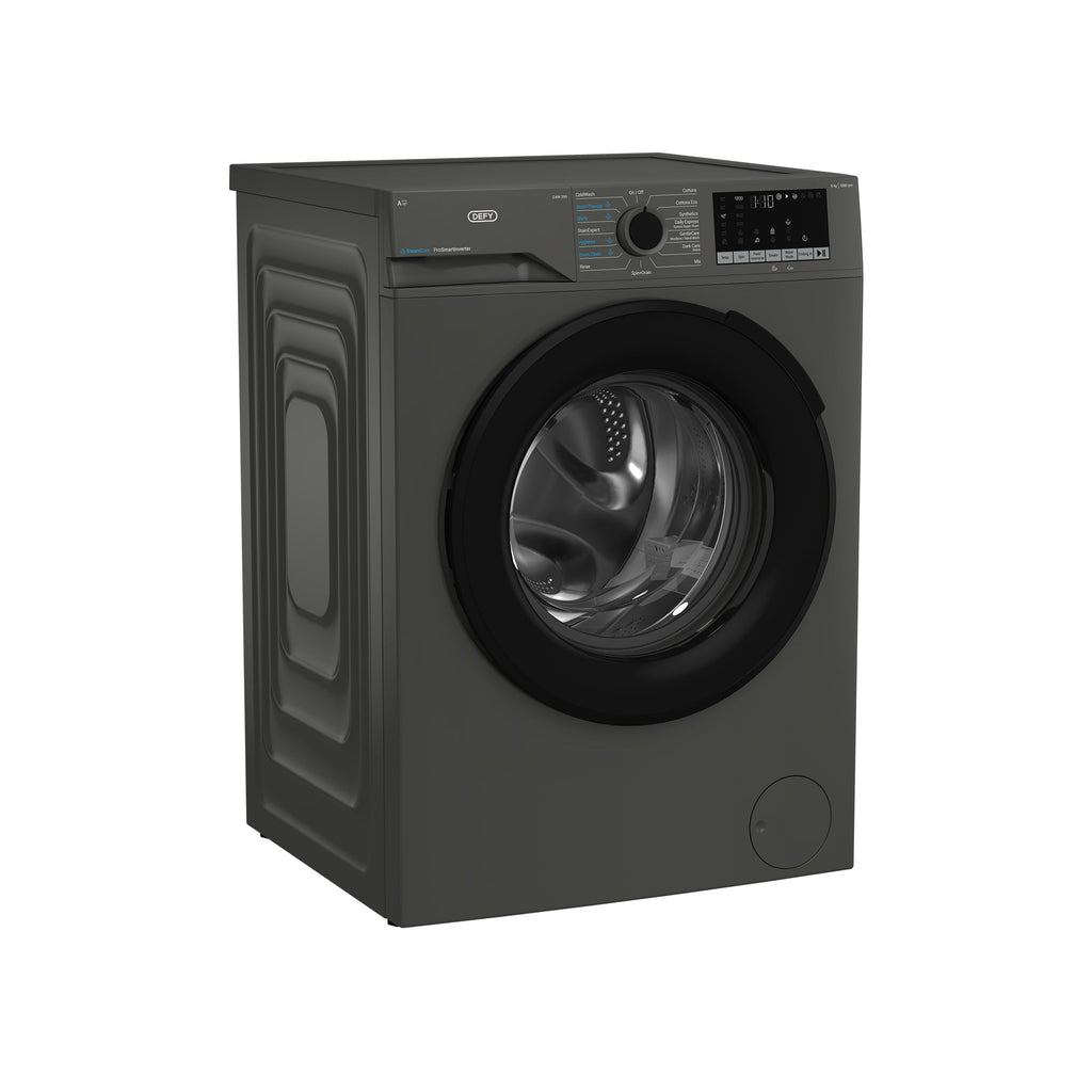 Defy 9kg Front Loader Washing Machine Manhattan Grey