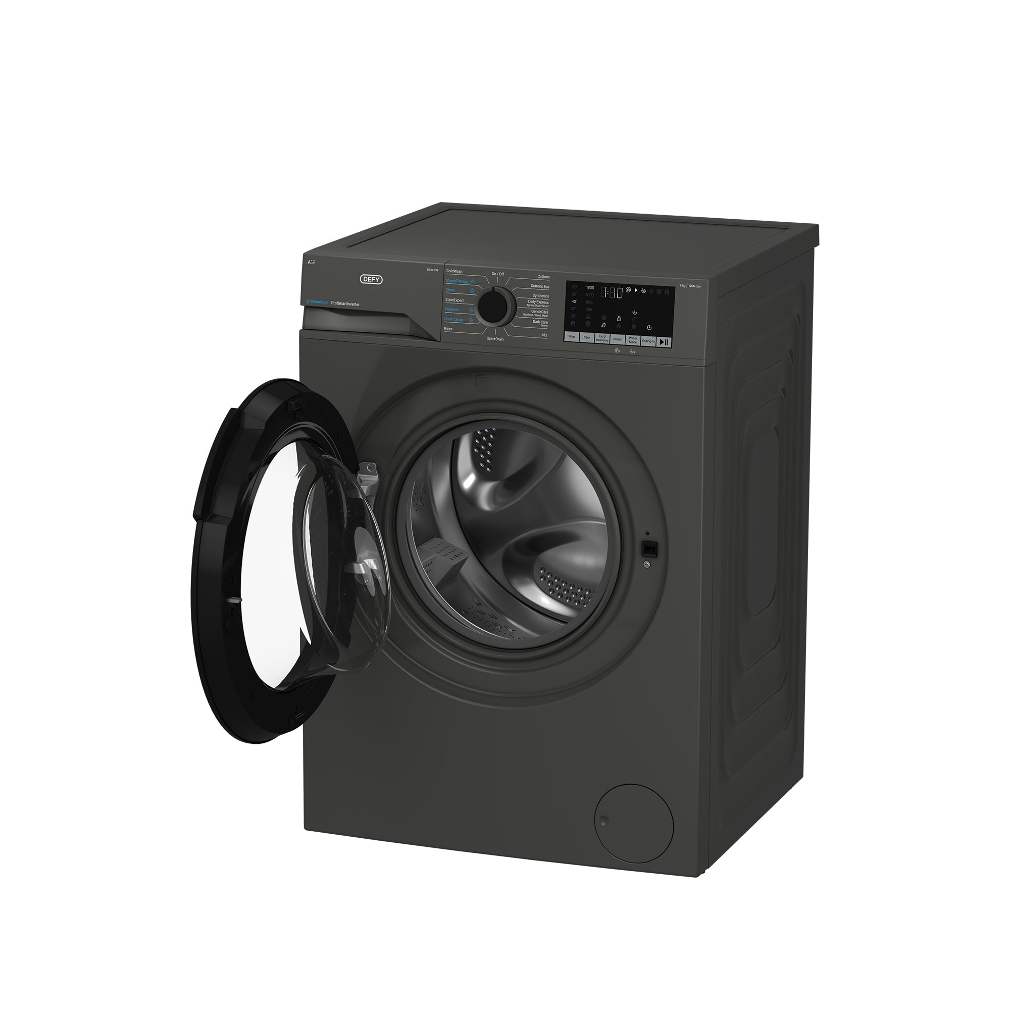 Defy 9kg Front Loader Washing Machine Manhattan Grey