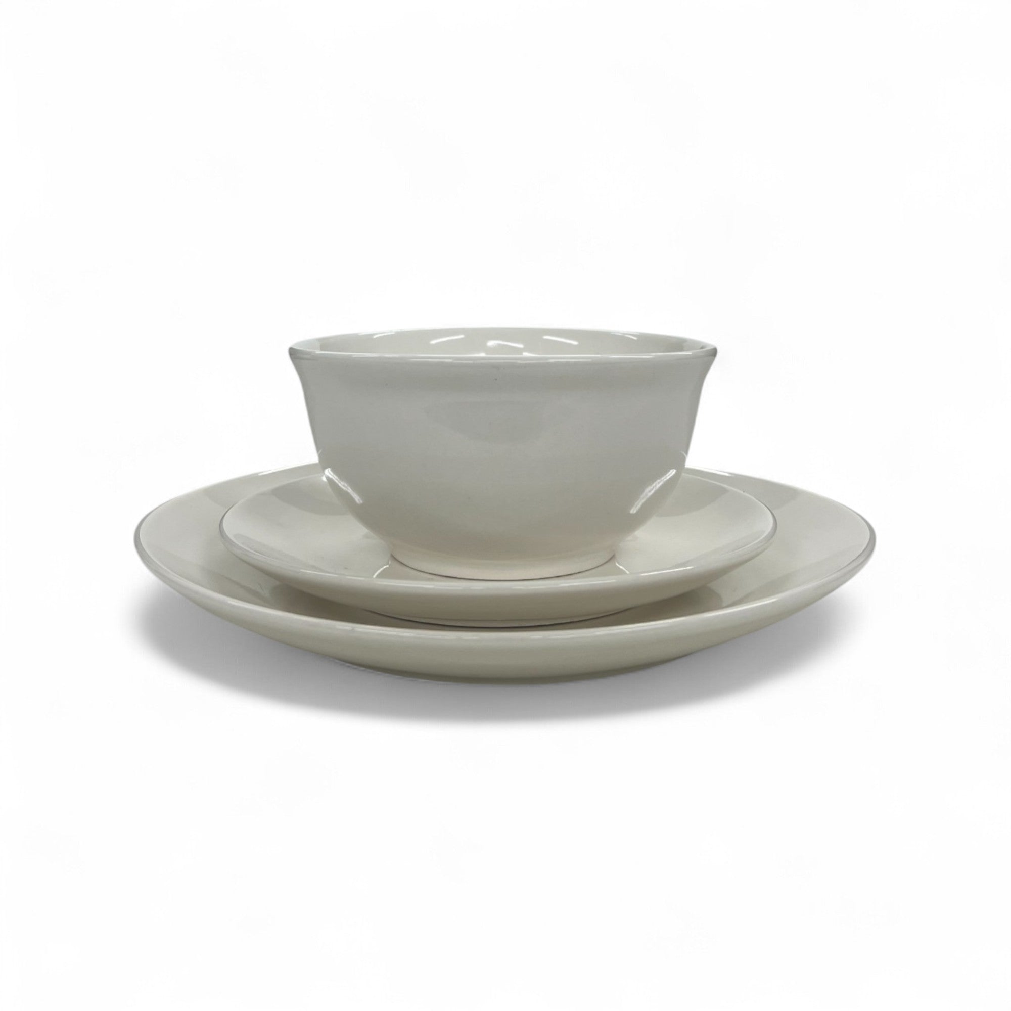 Kitchen Life 12 Piece Dinner Set Cream