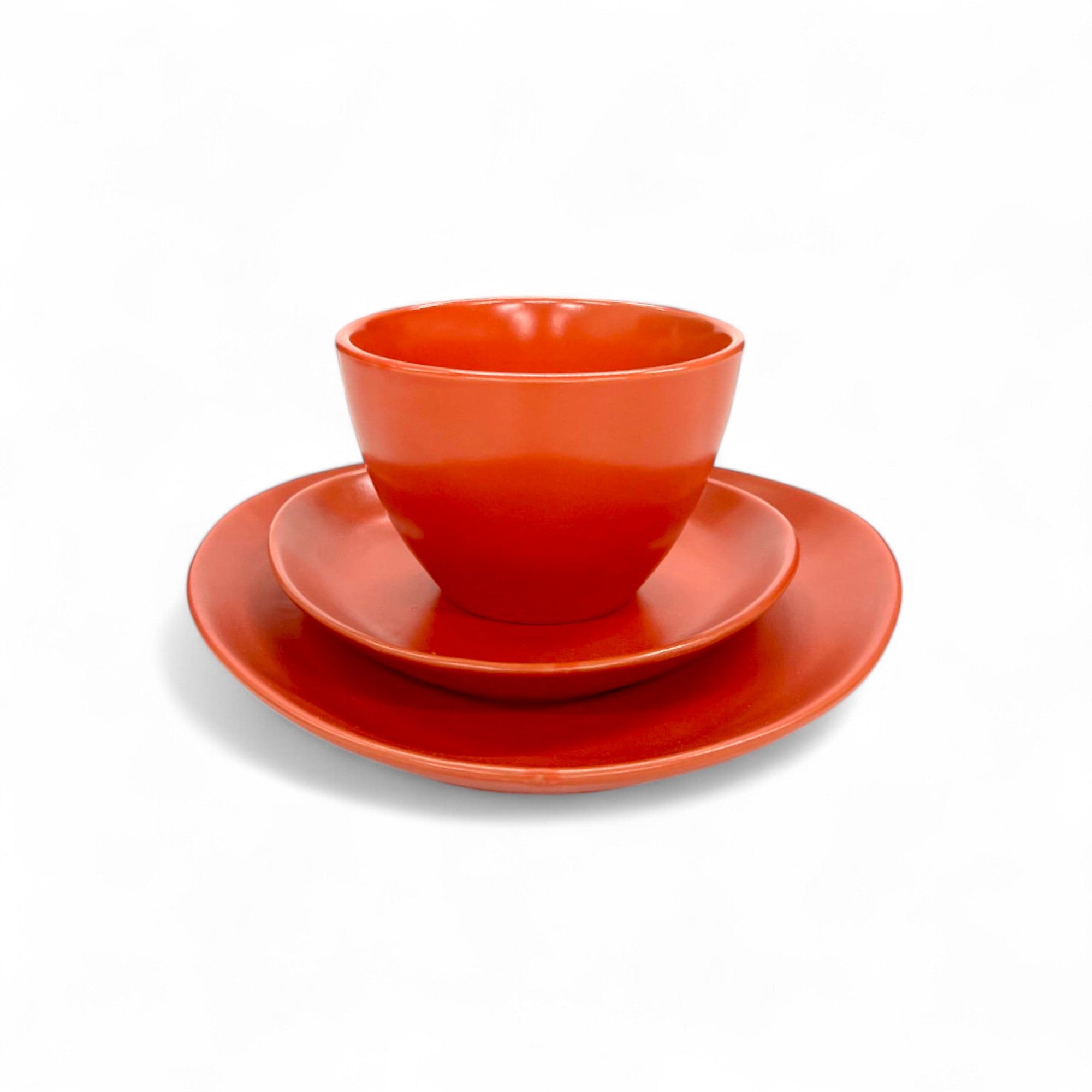 Kitchen Life 12 Piece Dinner Set Orange