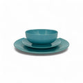 Kitchen Life 12 Piece Dinner Set Turquoise