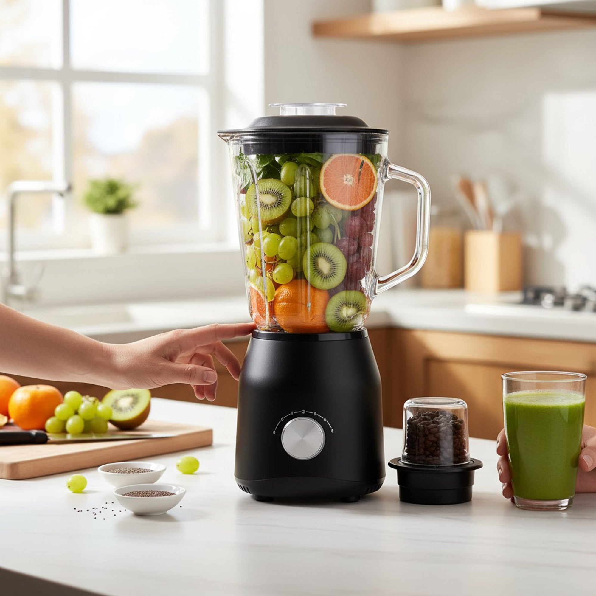 Ecco 1500ml Blender Black