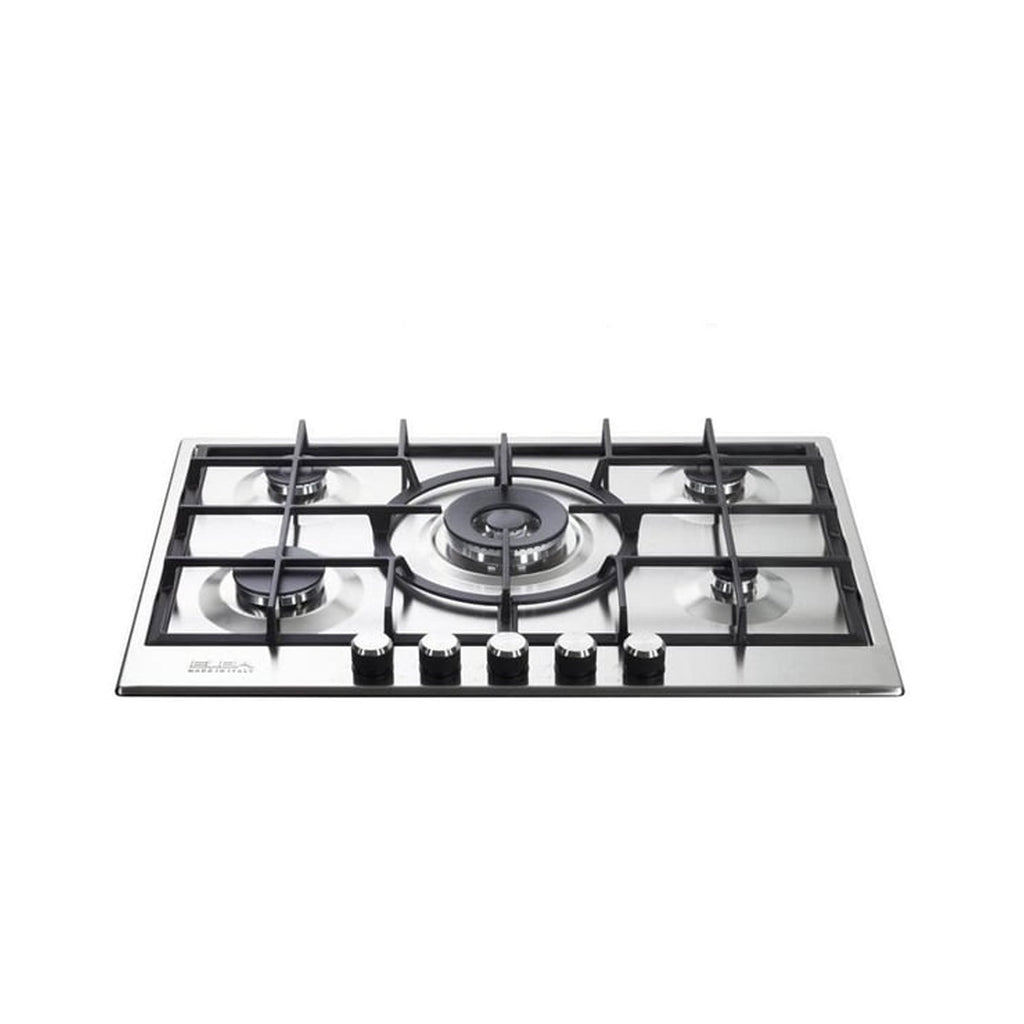 Elba Elio Lite 70cm 5 Burner Gas Hob - Stainless Steel