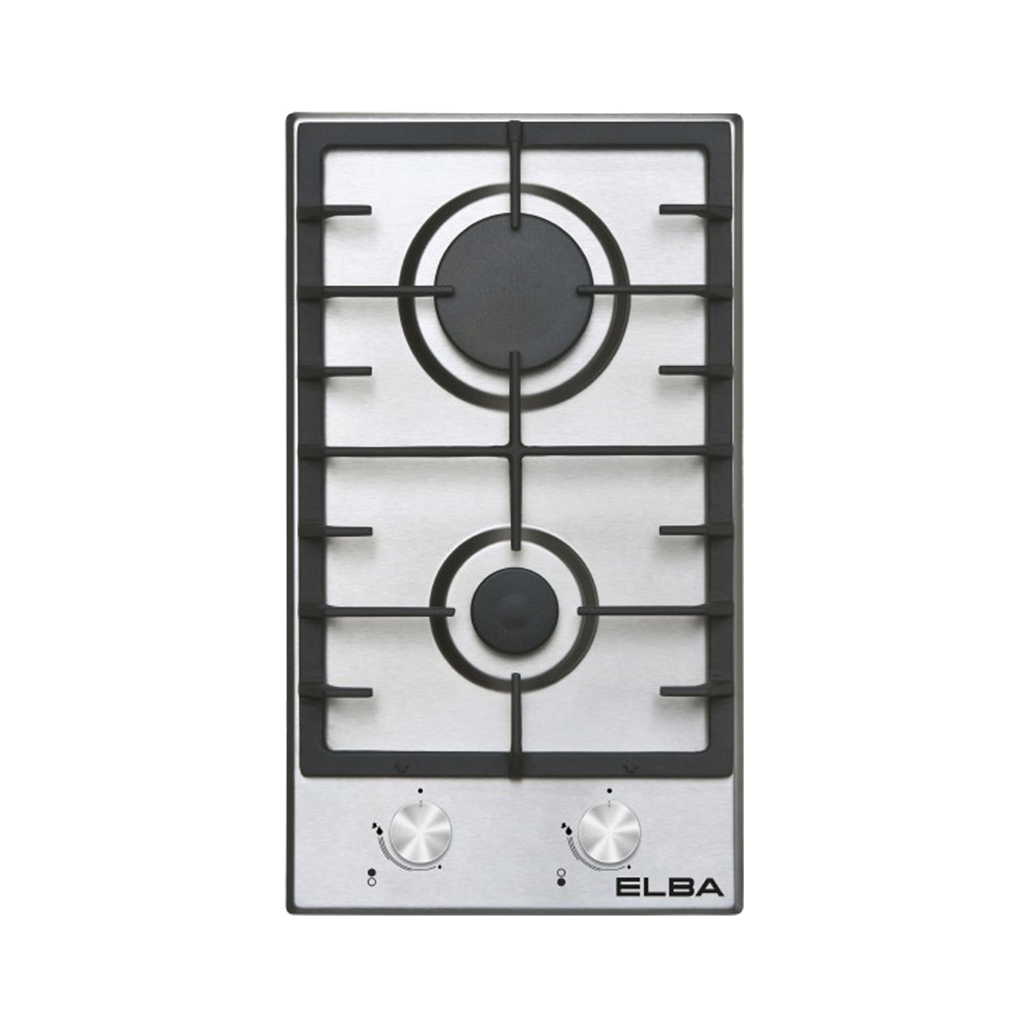 Elba 30cm Domino Gas Hob - Stainless Steel