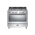 Elba Fusion 90cm 5 Burner Gas Stove With Multifunction Electric Oven - Stainless Steel + FREE TOTAI HEATER